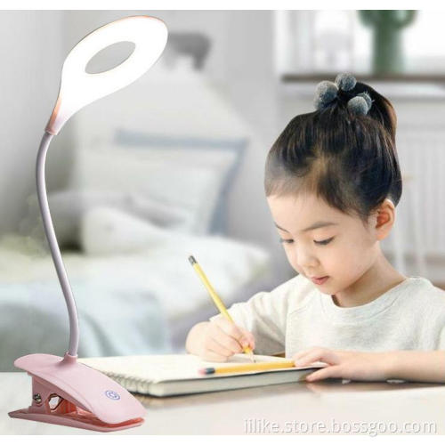 Rechargeable Mini Fan with Clamp for Desk or Bed